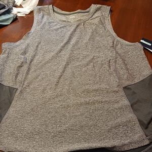 DSG Women's Gray Sleeveless Top